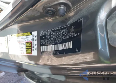 2012 Toyota Sienna Base V6 7 Passenger из США, поврежденный, VIN 5TDZK3DC4CS209850